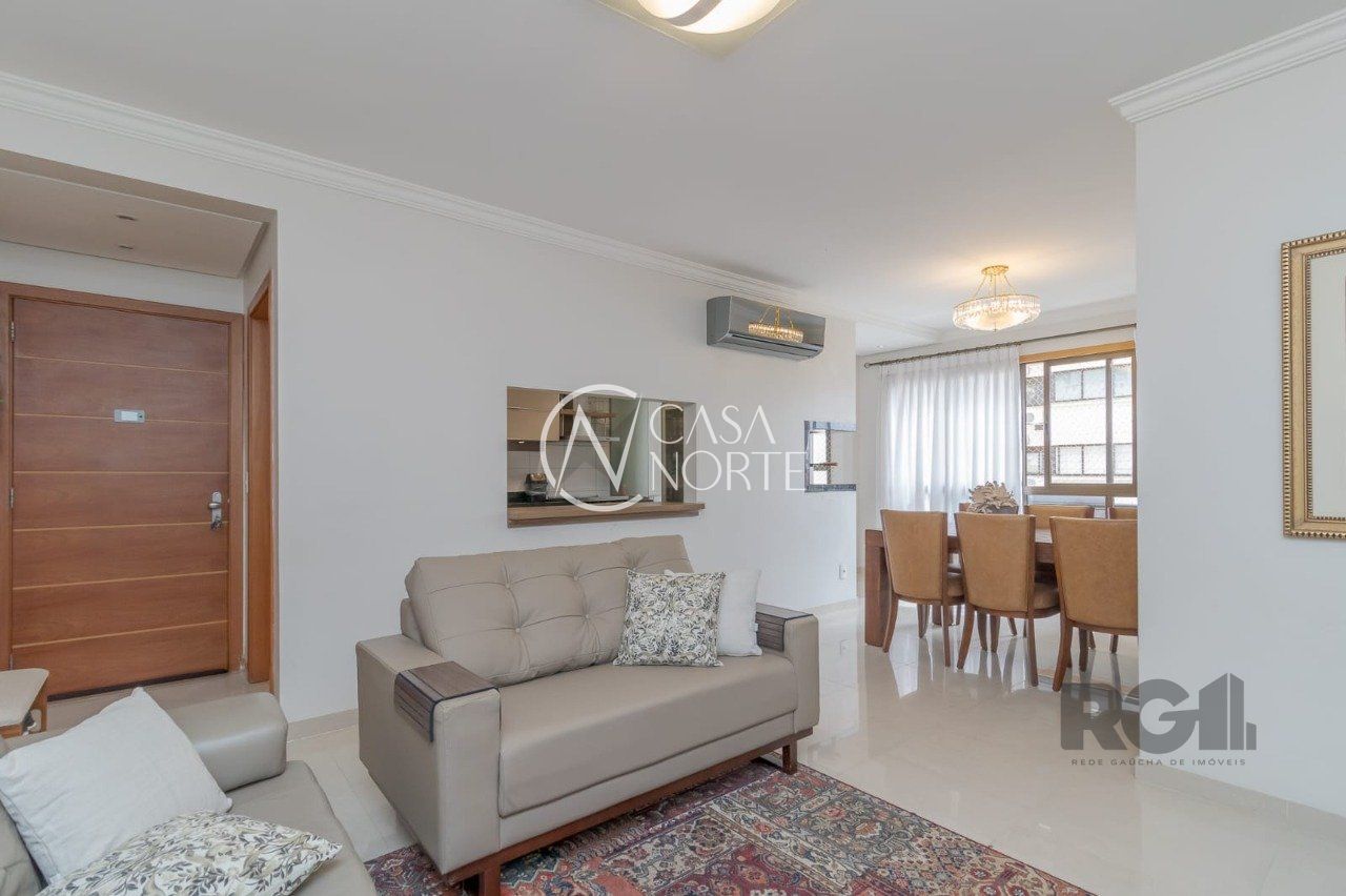 Apartamento à venda com 3 quartos, 89m², 1 suíte, 2 vagas, Rua Roque Calage no bairro Passo da Areia em Porto Alegre