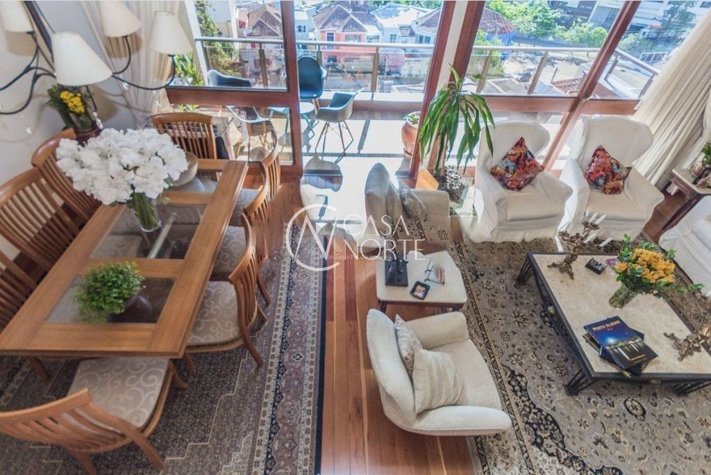 Cobertura à venda com 4 quartos, 335m², 2 suítes, 2 vagas, Rua Vítor Meireles no bairro Rio Branco em Porto Alegre