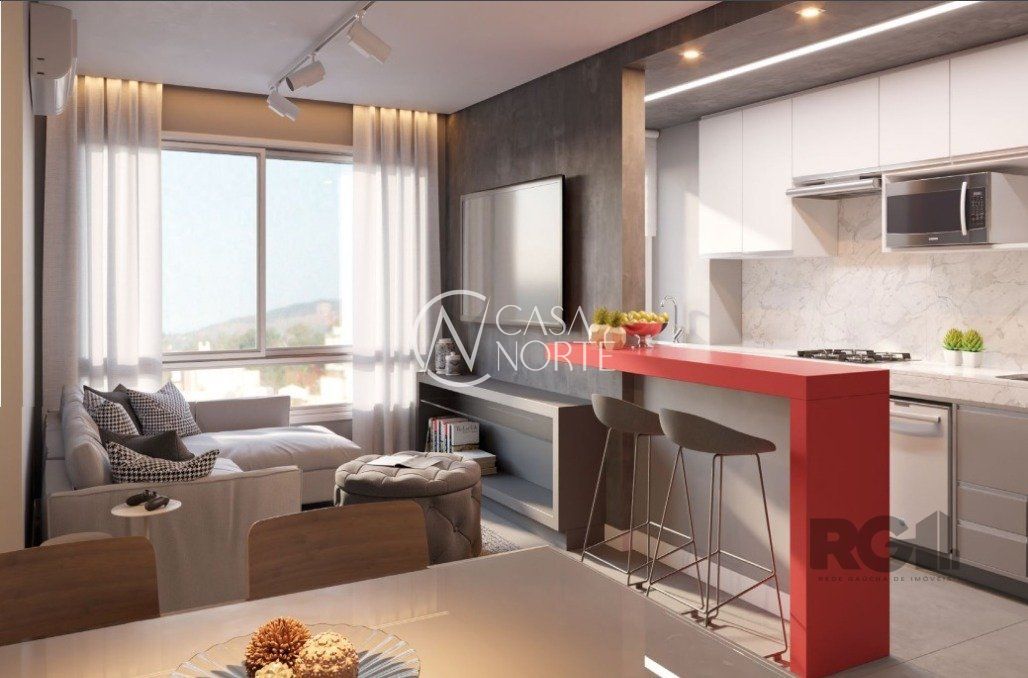 Apartamento à venda com 2 quartos, 61m², 1 suíte, 2 vagas, Chile no bairro Jardim Botânico em Porto Alegre