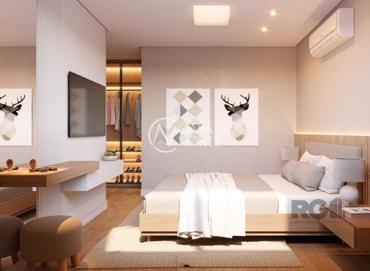 Apartamento à venda com 2 quartos, 61m², 1 suíte, 2 vagas, Rua Chile no bairro Jardim Botânico em Porto Alegre