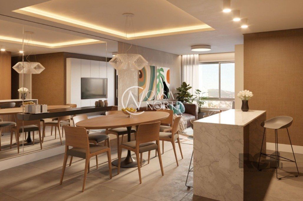Apartamento à venda com 3 quartos, 90m², 1 suíte, 2 vagas, Rua Chile no bairro Jardim Botânico em Porto Alegre