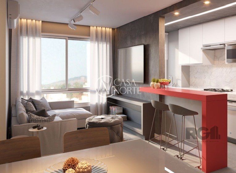 Apartamento à venda com 3 quartos, 90m², 1 suíte, 2 vagas, Rua Chile no bairro Jardim Botânico em Porto Alegre