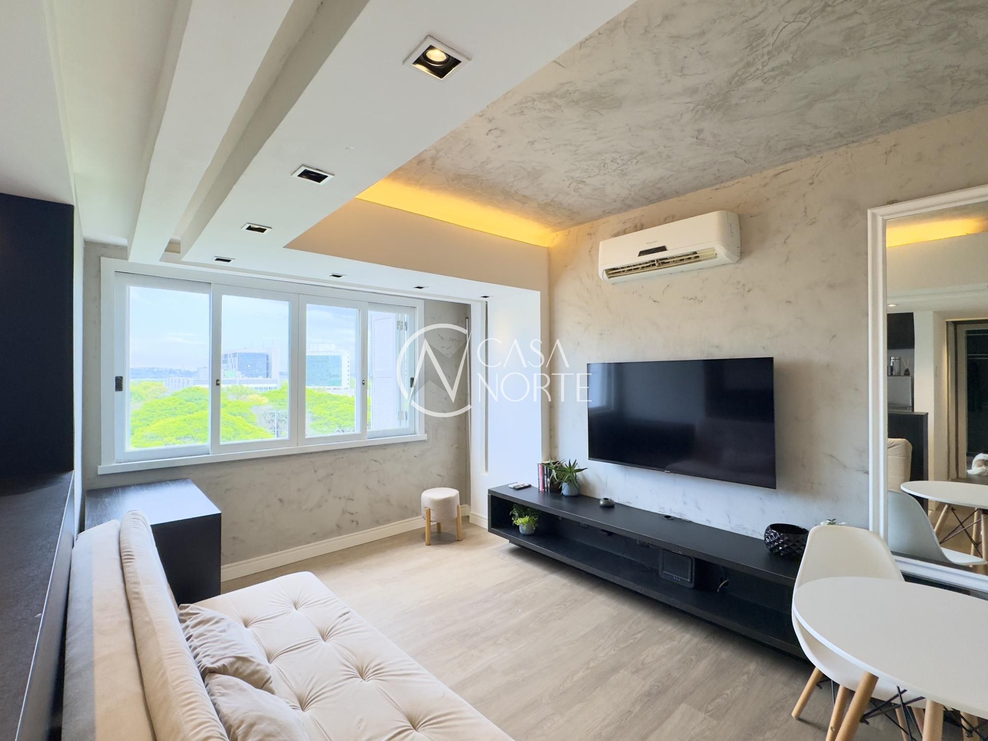 Apartamento à venda com 1 quarto, 48m², 1 vaga, Rua Washington Luiz no bairro Centro Histórico em Porto Alegre