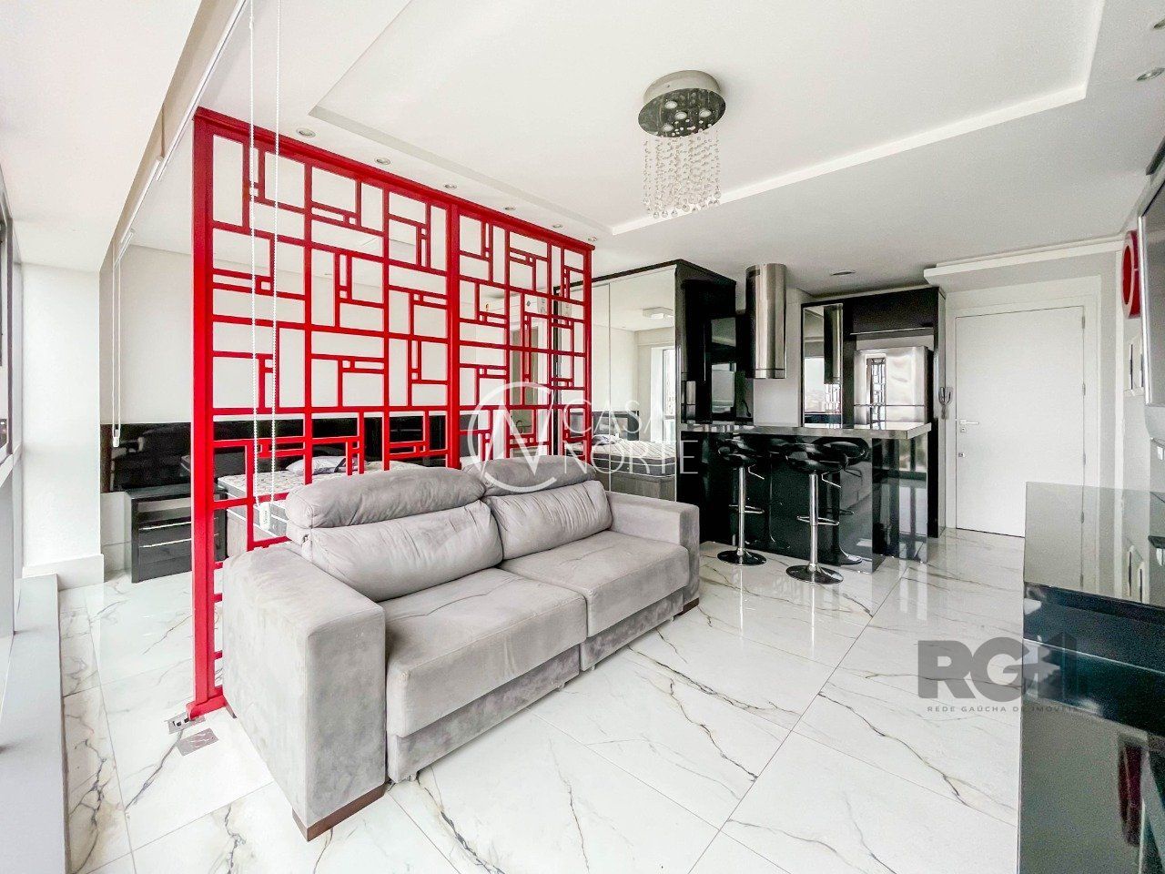 Apartamento à venda com 1 quarto, 38m², 1 suíte, 1 vaga, Avenida Borges de Medeiros no bairro Praia de Belas em Porto Alegre