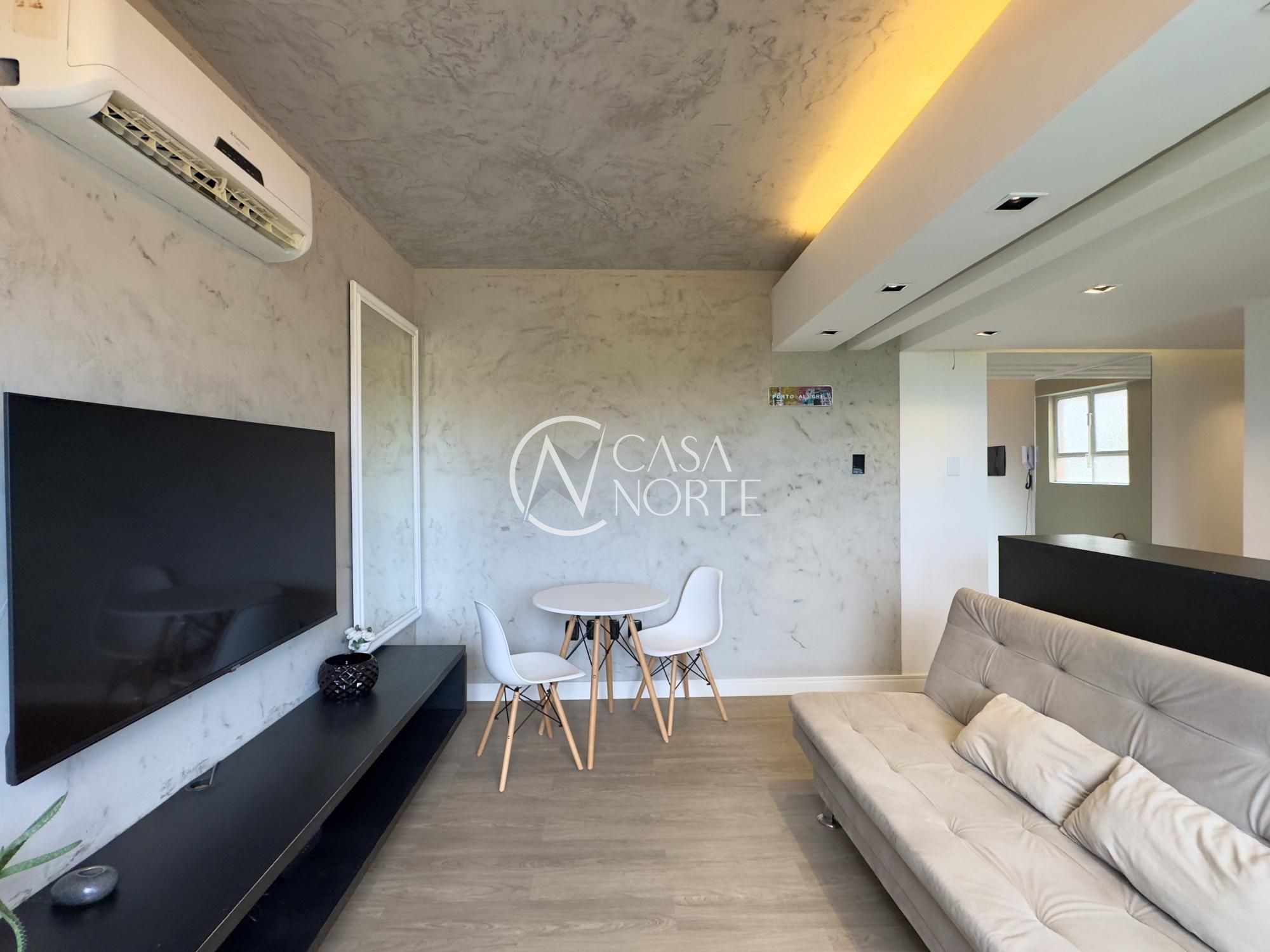 Apartamento à venda com 1 quarto, 48m², 1 vaga, Rua Washington Luiz no bairro Centro Histórico em Porto Alegre