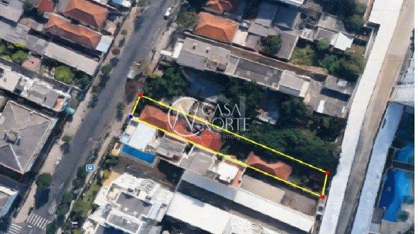 Terreno à venda  com 566m², Rua Guilherme Alves no bairro Partenon em Porto Alegre
