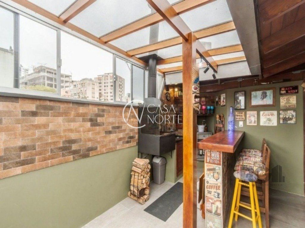 Cobertura à venda com 3 quartos, 112m², 1 vaga, Rua Gonçalves Ledo no bairro Partenon em Porto Alegre