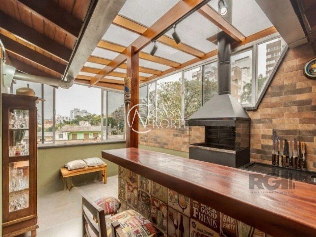 Cobertura à venda com 3 quartos, 112m², 1 vaga, Rua Gonçalves Ledo no bairro Partenon em Porto Alegre