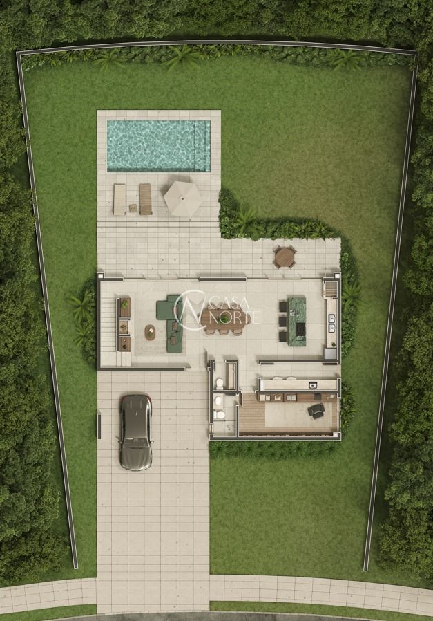 Casa de Condomínio à venda com 4 quartos, 262m², 4 suítes, 2 vagas, Estrada das Três Meninas no bairro Alphaville em Porto Alegre