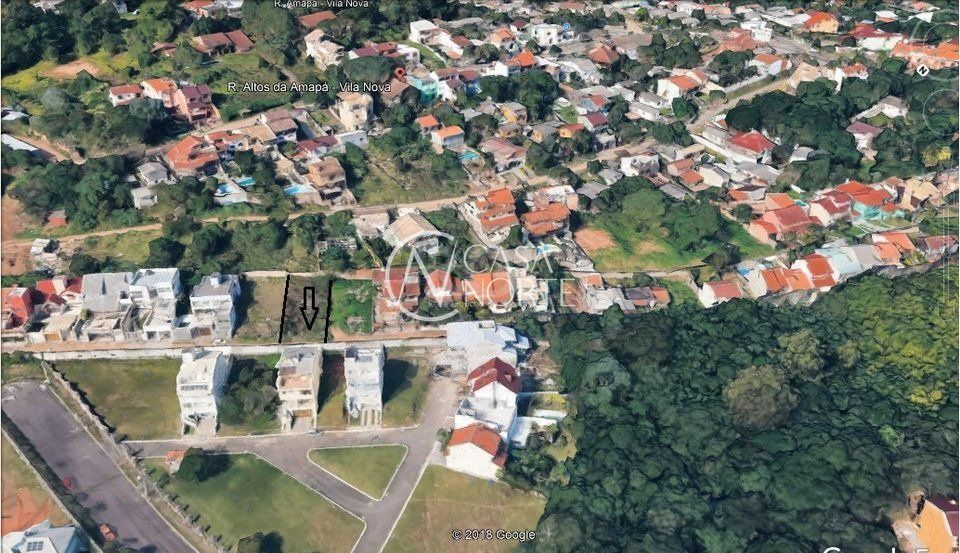 Terreno à venda  com 309m², Rua Adriano Pereira da Silva no bairro Vila Nova em Porto Alegre