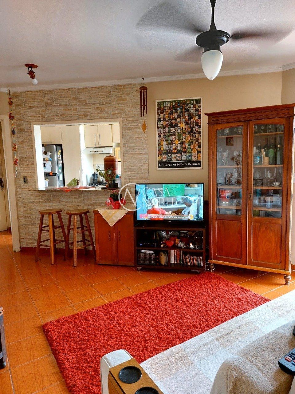 Apartamento à venda com 1 quarto, 53m², 1 vaga, Rua Banco da Província no bairro Santa Tereza em Porto Alegre