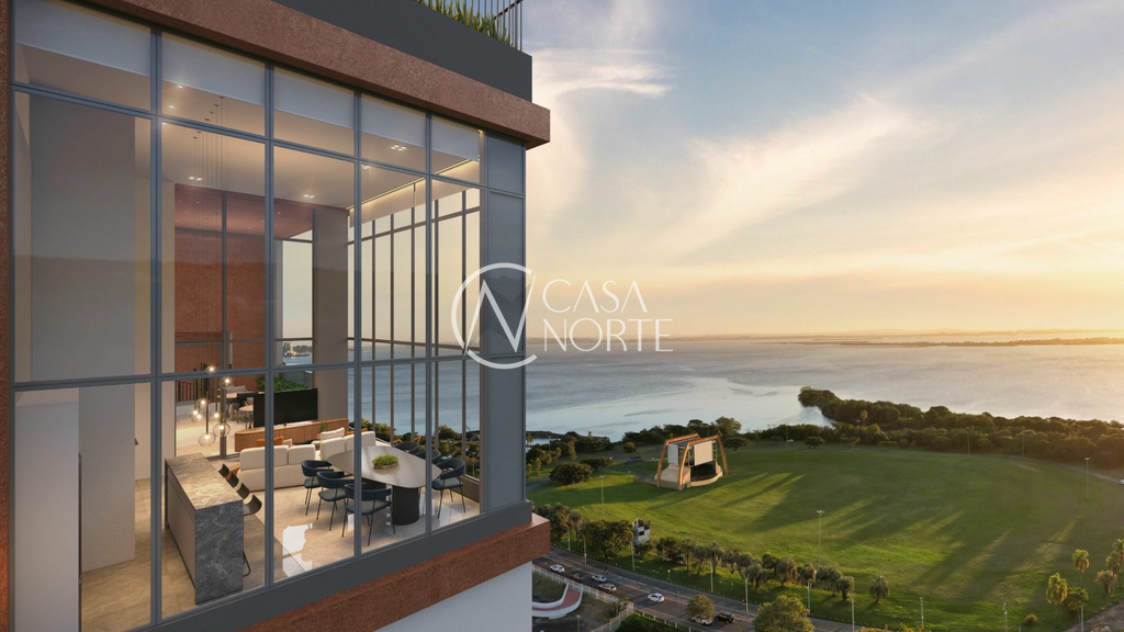 Apartamento à venda com 1 quarto, 17m², 1 vaga, Avenida Edvaldo Pereira Paiva no bairro Praia de Belas em Porto Alegre