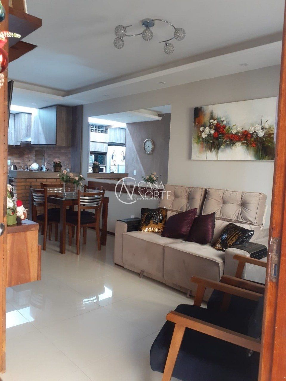 Casa de Condomínio à venda com 2 quartos, 56m², 1 vaga, Estrada Campo Novo no bairro Ipanema em Porto Alegre