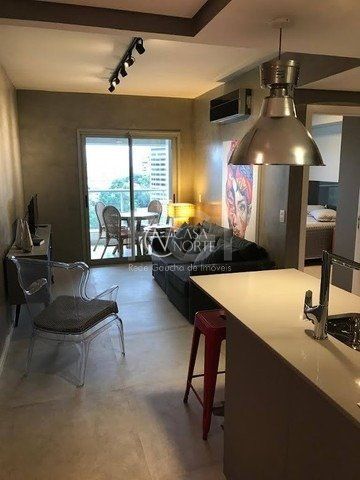 Apartamento à venda com 1 quarto, 48m², 1 vaga, Rua Mário Antunes da Cunha no bairro Petrópolis em Porto Alegre