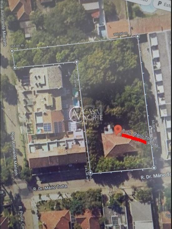 Terreno à venda  com 2460m², Rua Doutor Mário Totta no bairro Tristeza em Porto Alegre