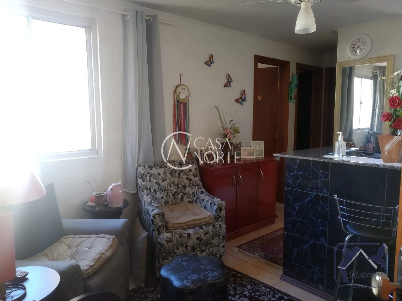 Apartamento à venda com 2 quartos, 38m², 1 vaga, Estrada Cristiano Kraemer no bairro Vila Nova em Porto Alegre