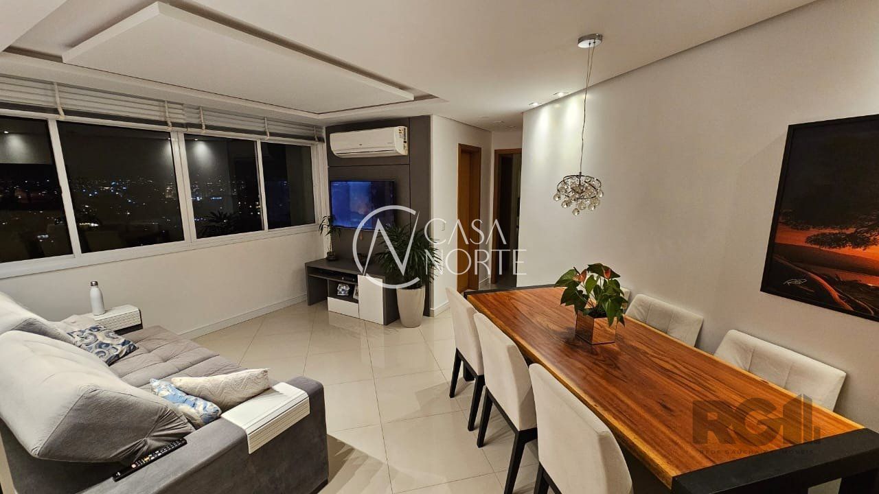 Apartamento à venda com 2 quartos, 70m², 1 suíte, 1 vaga, Rua Jaú no bairro Cristo Redentor em Porto Alegre