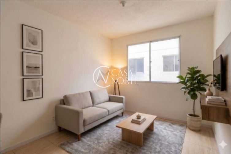 Apartamento à venda com 2 quartos, 41m², 1 vaga, Rua Sabino Pereira Nunes no bairro Restinga em Porto Alegre
