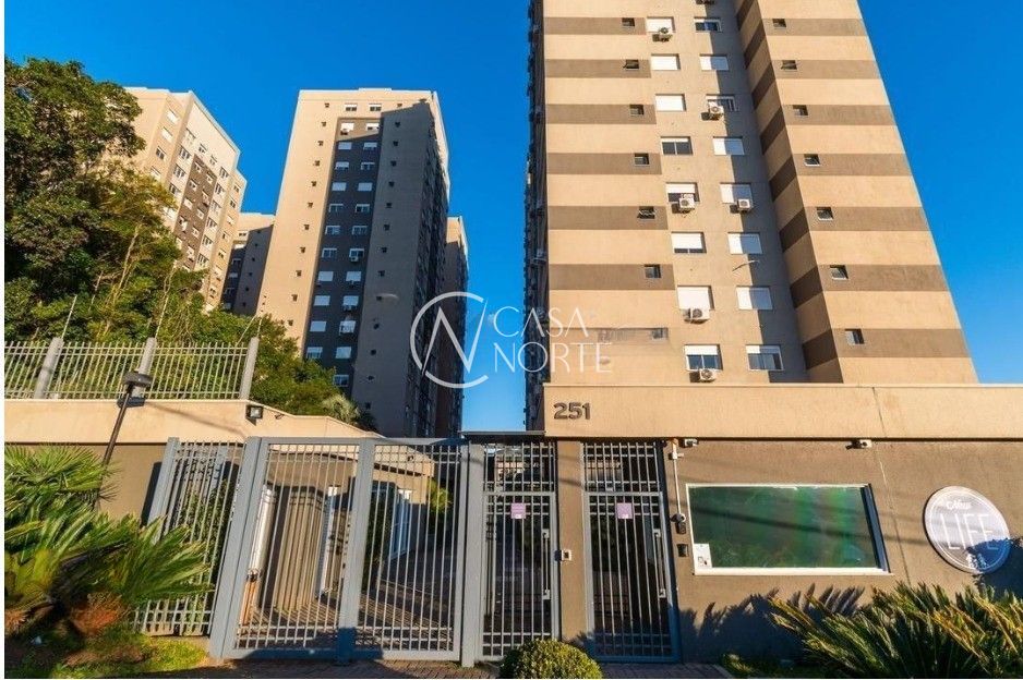 Apartamento à venda com 2 quartos, 54m², 1 vaga, Rua Attílio Bilibio no bairro Jardim Carvalho em Porto Alegre