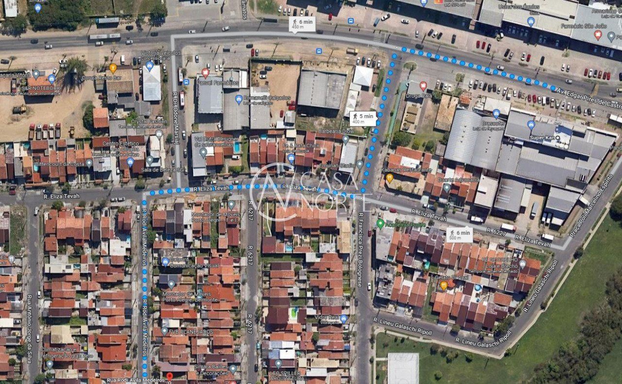 Terreno à venda  com 125m², Rua Rodi Avila Medeiros no bairro Hípica em Porto Alegre