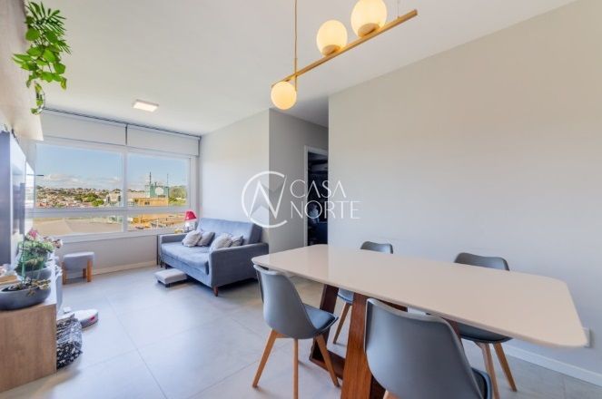 Apartamento à venda com 2 quartos, 59m², 1 suíte, 1 vaga, Rua Jayr Amaury Koebe no bairro Jardim do Salso em Porto Alegre
