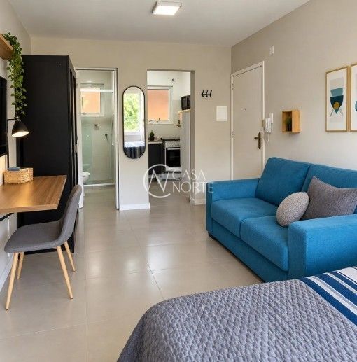Apartamento à venda com 1 quarto, 26m², 1 vaga, Avenida Ipiranga no bairro Azenha em Porto Alegre