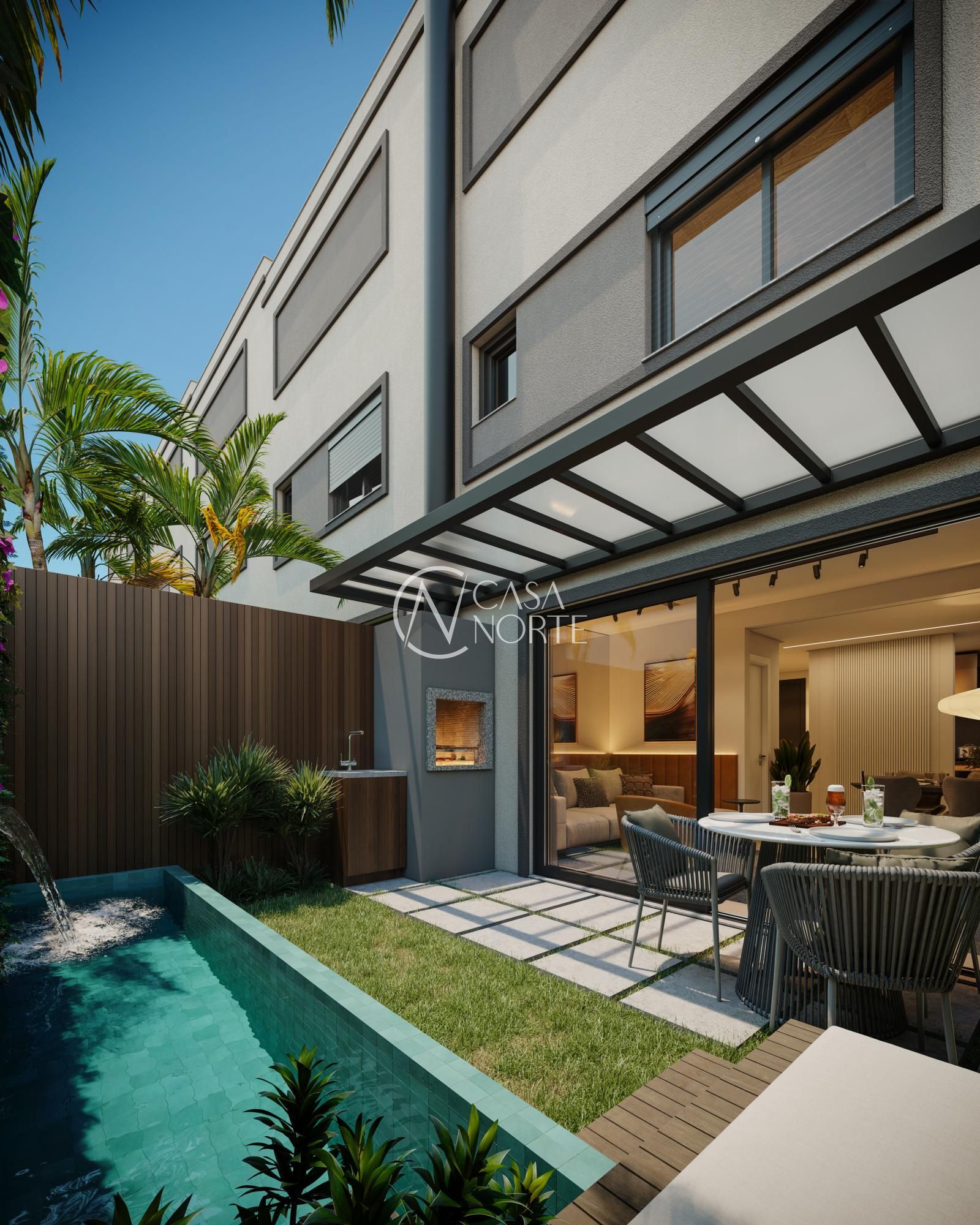 Casa de Condomínio à venda com 3 quartos, 173m², 1 suíte, 2 vagas, Avenida Engenheiro Ludolfo Boehl no bairro Teresópolis em Porto Alegre