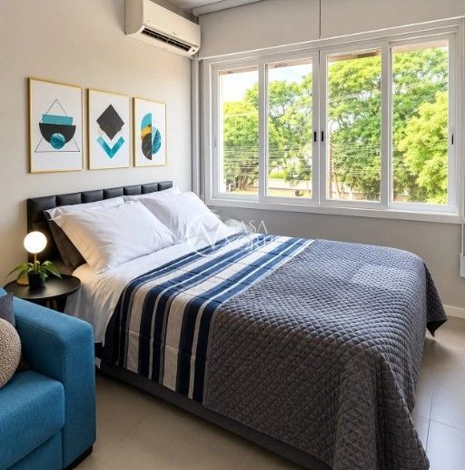 Apartamento à venda com 1 quarto, 26m², 1 vaga, Avenida Ipiranga no bairro Azenha em Porto Alegre