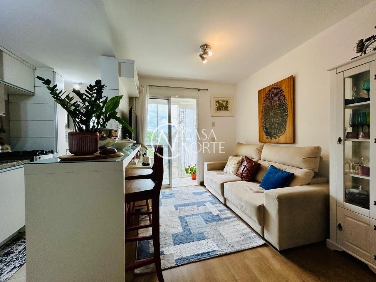 Apartamento à venda com 2 quartos, 61m², 1 suíte, 2 vagas, Rua Abram Goldsztein no bairro Jardim Carvalho em Porto Alegre