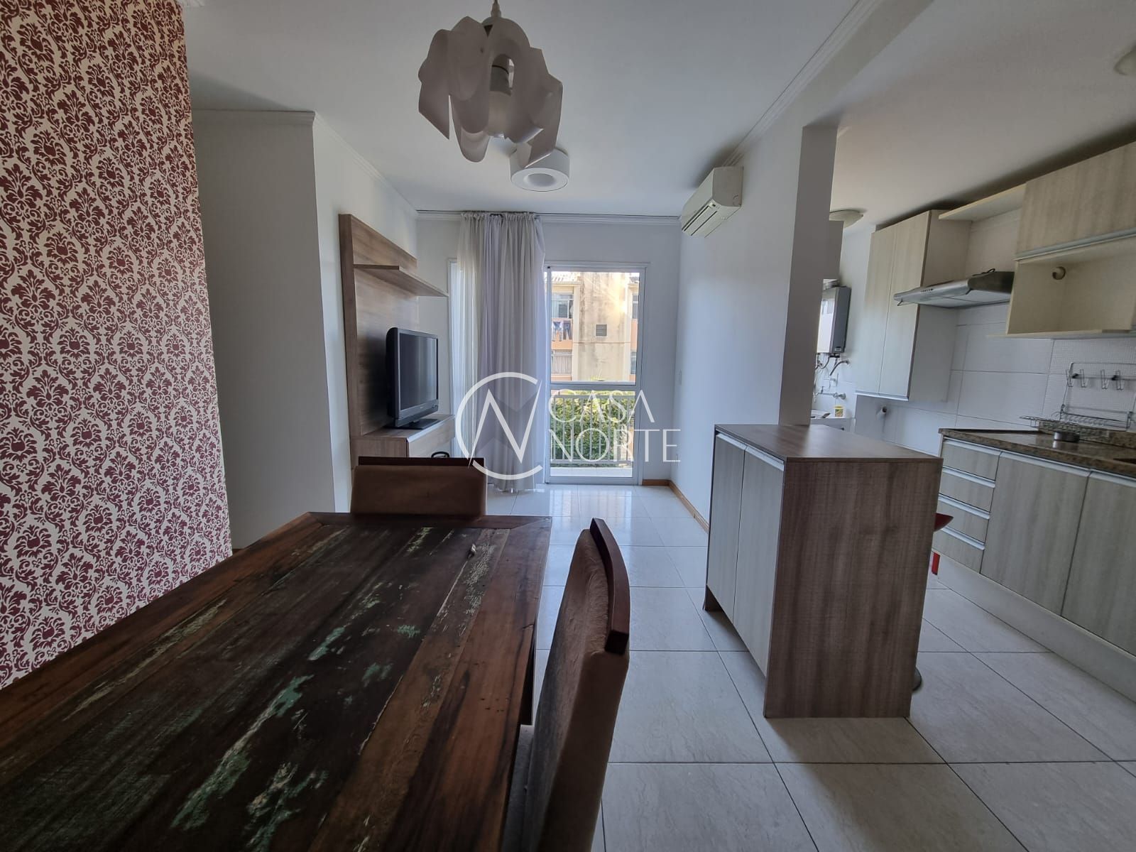 Apartamento à venda com 2 quartos, 55m², 1 suíte, 1 vaga, Rua Doutor Barcelos no bairro Tristeza em Porto Alegre