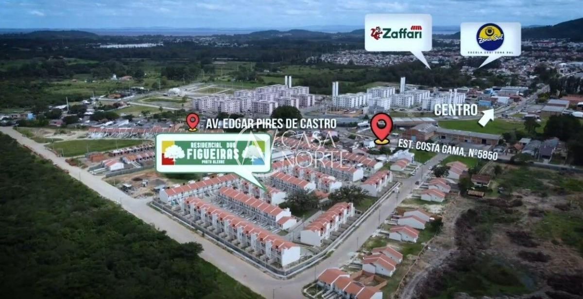 Casa de Condomínio à venda com 2 quartos, 49m², 1 vaga, Rua Nair Garcia Martins no bairro Hípica em Porto Alegre