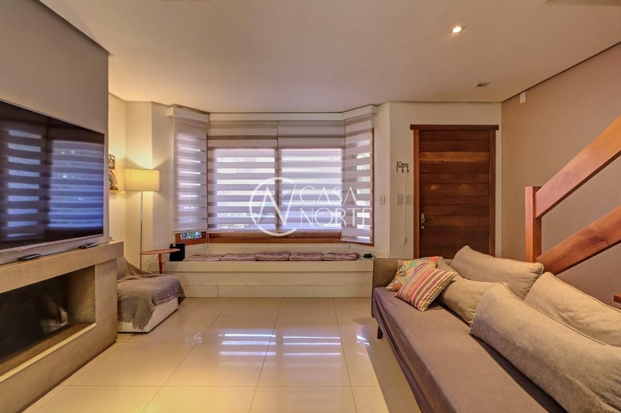 Casa de Condomínio à venda com 3 quartos, 128m², 1 suíte, 2 vagas, Estrada João Salomoni no bairro Vila Nova em Porto Alegre