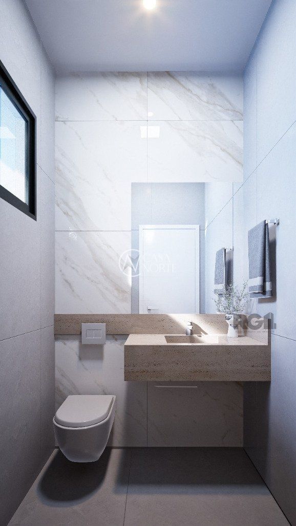 Casa de Condomínio à venda com 3 quartos, 134m², 3 suítes, 1 vaga, Estrada Jorge Pereira Nunes no bairro Campo Novo em Porto Alegre