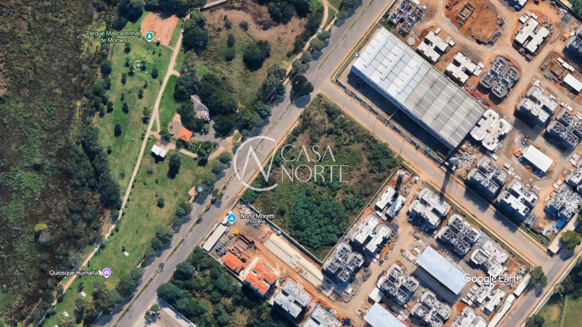 Terreno à venda  com 6150m², Rua José Aloisio Filho no bairro Humaitá em Porto Alegre