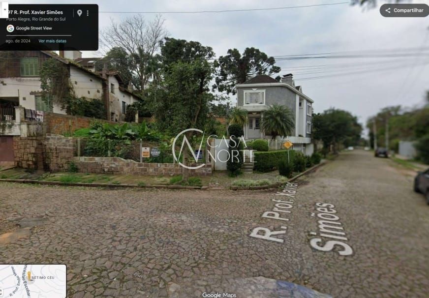 Terreno à venda  com 396m², Rua Professor Pereira Coelho no bairro Tristeza em Porto Alegre