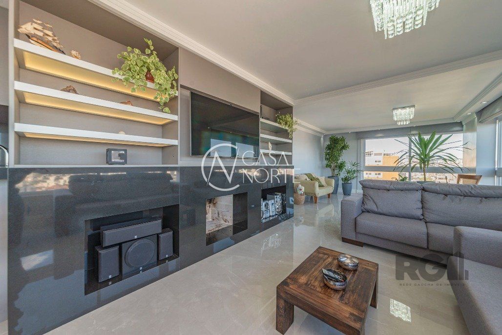 Apartamento à venda com 4 quartos, 203m², 3 suítes, 4 vagas, Rua Doutor Lauro de Oliveira no bairro Rio Branco em Porto Alegre