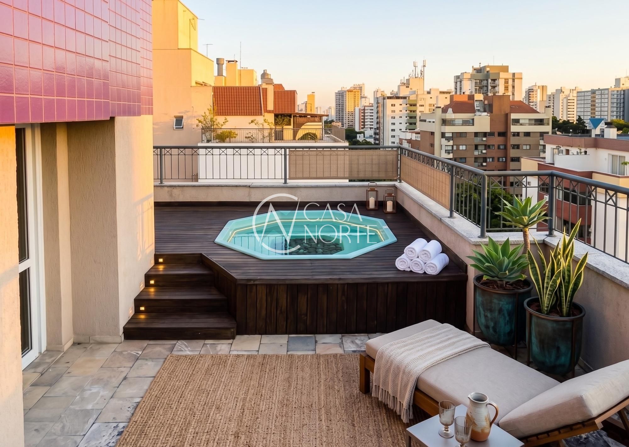 Cobertura à venda com 3 quartos, 228m², 1 suíte, 1 vaga, Rua Afonso Taunay no bairro Boa Vista em Porto Alegre