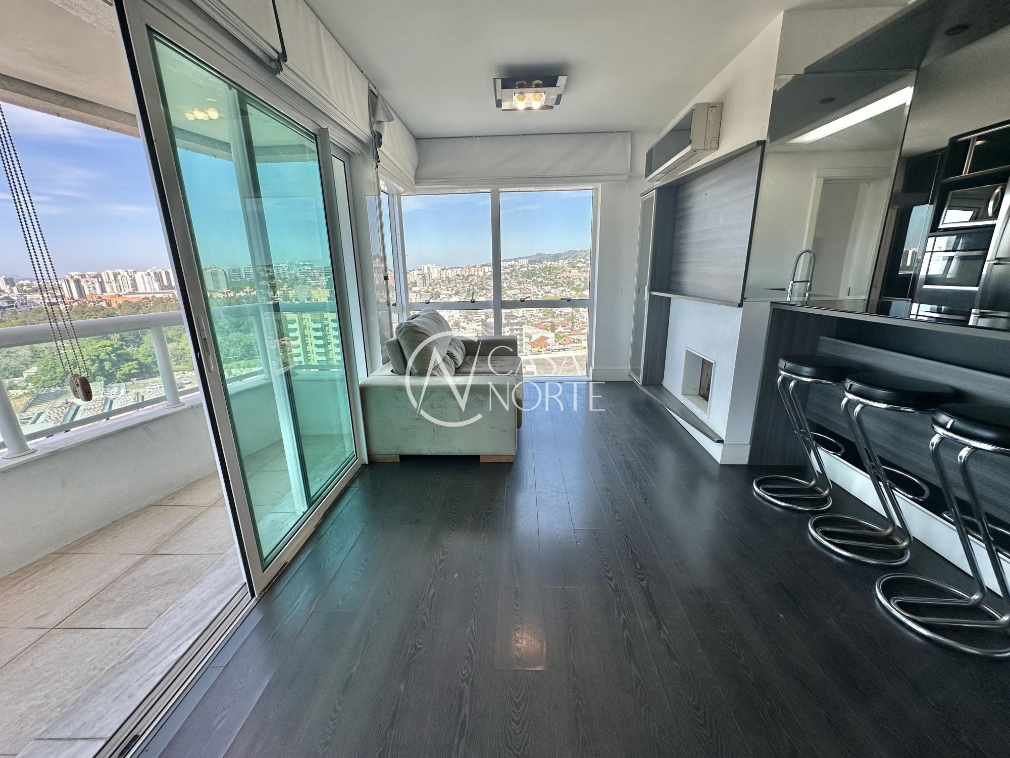 Apartamento à venda com 2 quartos, 73m², 1 suíte, 1 vaga, Rua Valdir Antônio Lopes no bairro Três Figueiras em Porto Alegre