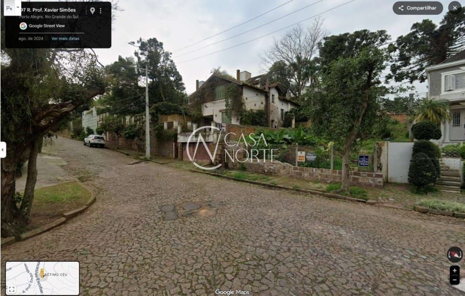Terreno à venda  com 396m², Rua Professor Pereira Coelho no bairro Tristeza em Porto Alegre