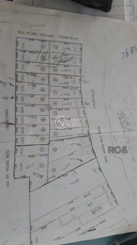 Terreno à venda , 806m², Estrada Martim Félix Berta no bairro Rubem Berta em Porto Alegre