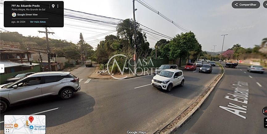 Terreno à venda  com 5161m², Avenida Eduardo Prado no bairro Cavalhada em Porto Alegre