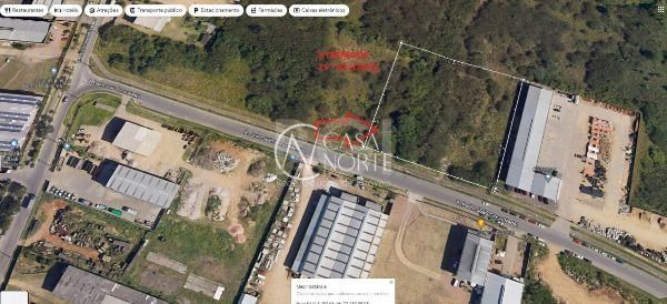 Terreno à venda  com 2075m², Rua Padre João Oscar Nedel no bairro Restinga em Porto Alegre