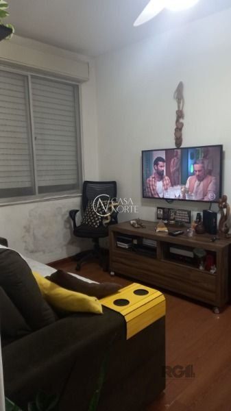 Apartamento à venda com 1 quarto, 37m², 1 vaga, Rua Diomário Moojen no bairro Cristal em Porto Alegre
