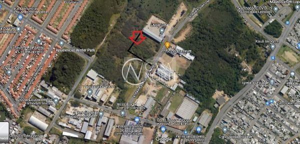 Terreno à venda  com 2075m², Rua Padre João Oscar Nedel no bairro Restinga em Porto Alegre