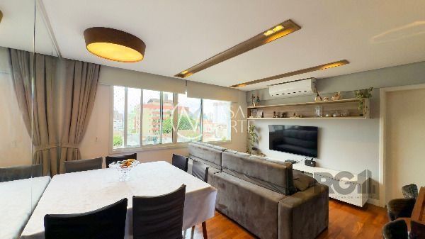 Apartamento à venda com 3 quartos, 92m², 1 suíte, 1 vaga, Rua São Manoel no bairro Rio Branco em Porto Alegre