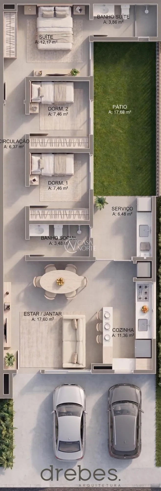 Casa de Condomínio à venda com 3 quartos, 100m², 1 suíte, 2 vagas, Avenida Juca Batista no bairro Hípica em Porto Alegre