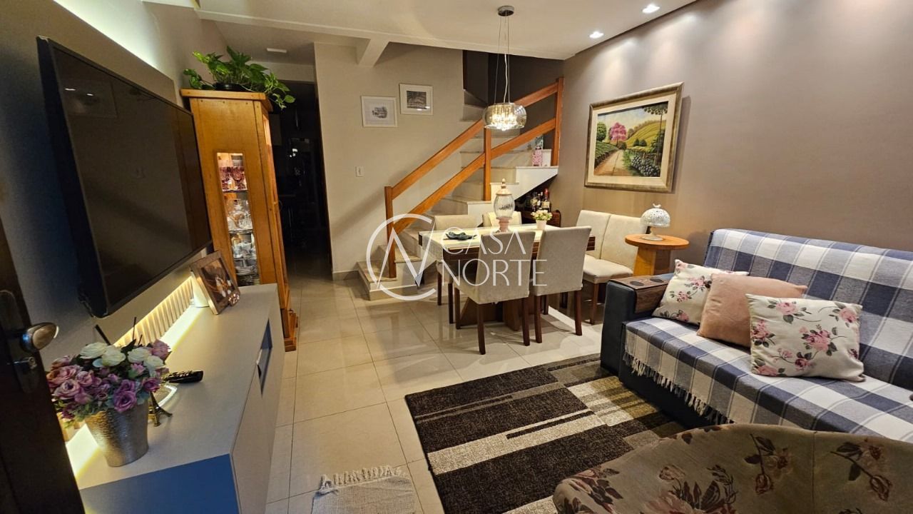 Casa de Condomínio à venda com 2 quartos, 87m², 1 vaga, Rua Júlio Dias de Souza no bairro Aberta dos Morros em Porto Alegre