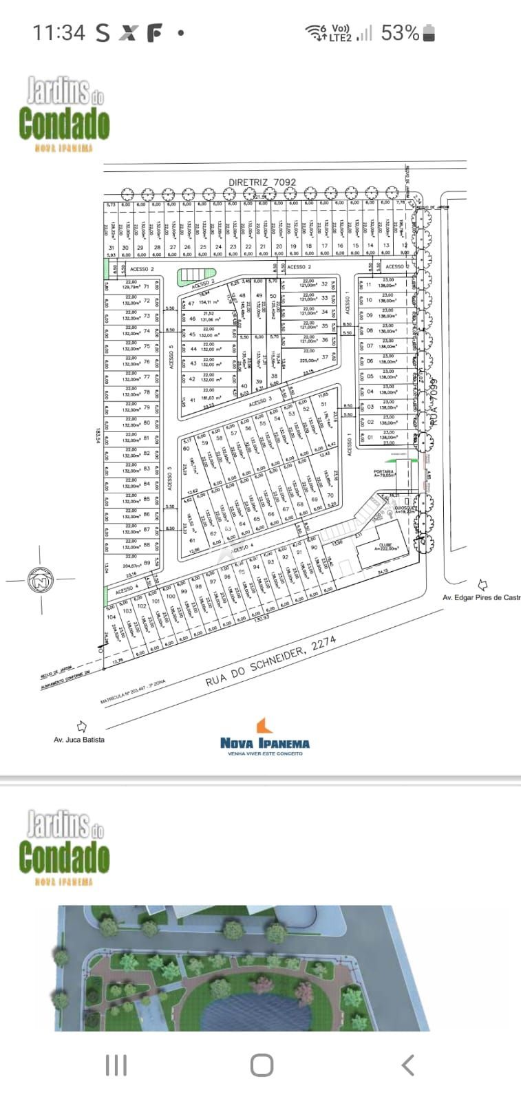 Terreno à venda  com 138m², Lucindo Antônio Bottin no bairro Hípica em Porto Alegre