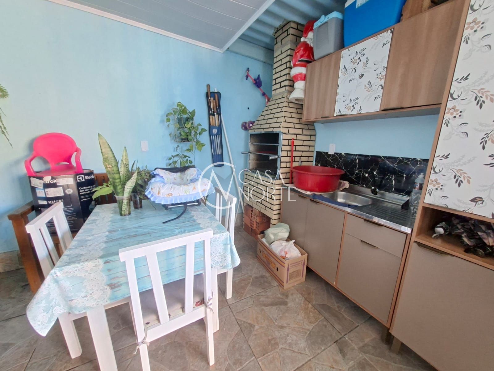 Casa à venda com 3 quartos, 55m², 1 suíte, 1 vaga, Acesso H Três no bairro Restinga em Porto Alegre