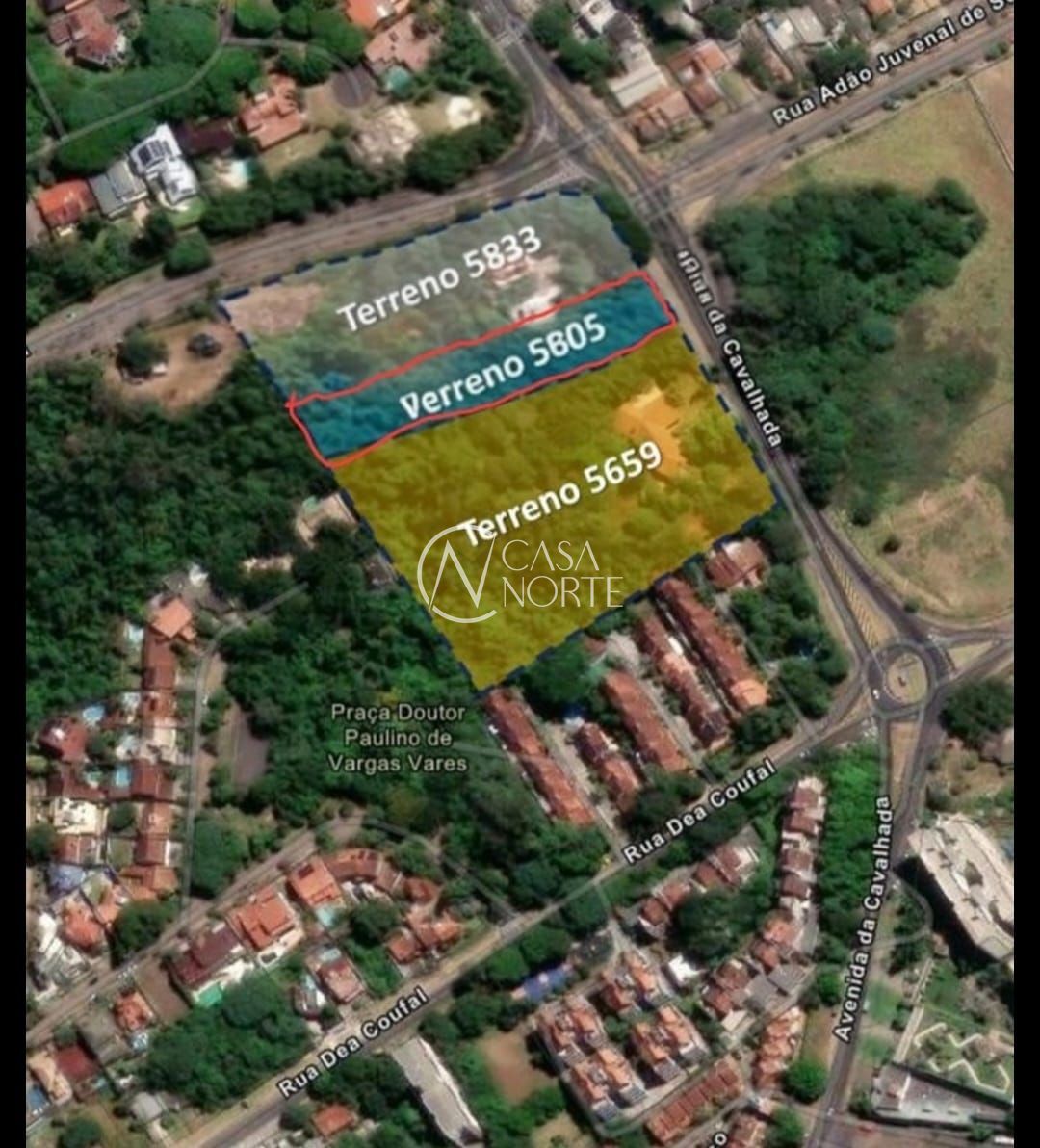 Terreno à venda  com 3m², Avenida da Cavalhada no bairro Cavalhada em Porto Alegre